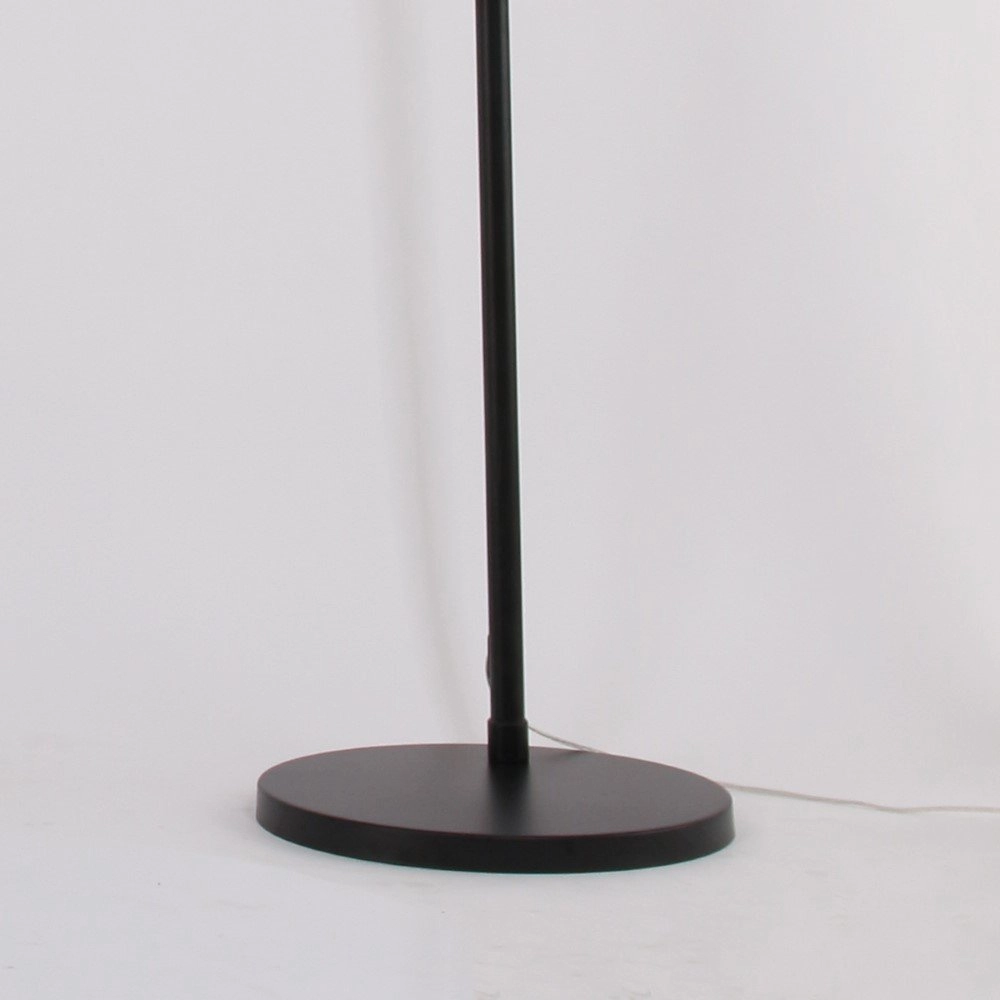 Arc lamp Stresa zwart met witte lampenkap Steinhauer 8712746106640