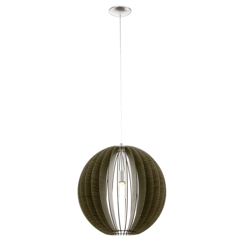 Hanglamp Cossano 50cm donkerbruin Eglo 9002759946364