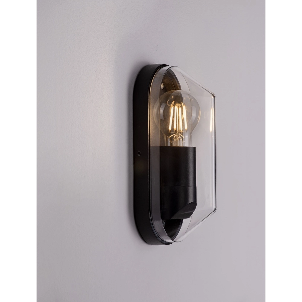 Klassieke wandlamp Amel antraciet