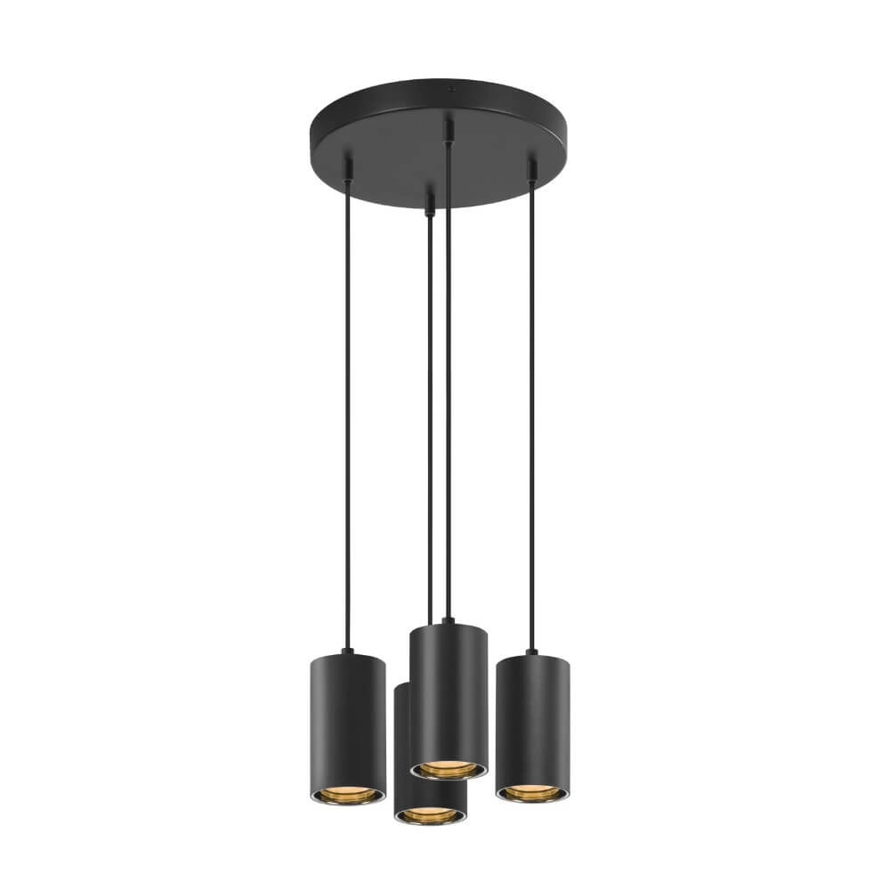 Pendel hanglamp Asto Tube zwart 4x GU10 SLV 4024163266031