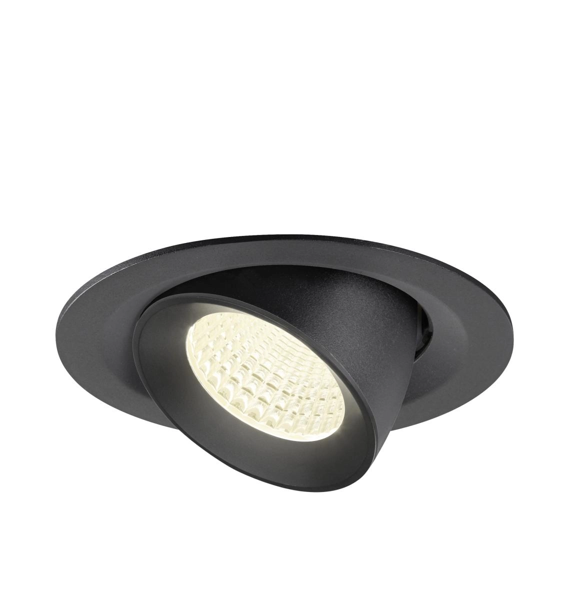 Inbouwspot Numinos Gimble M zwart 4000K - 55gr SLV 4024163311717