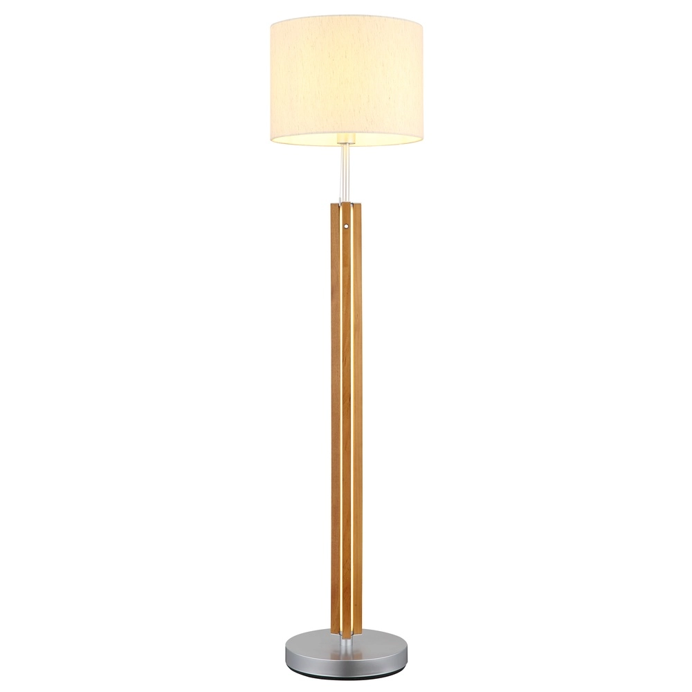 Vloerlamp Taugus bruin