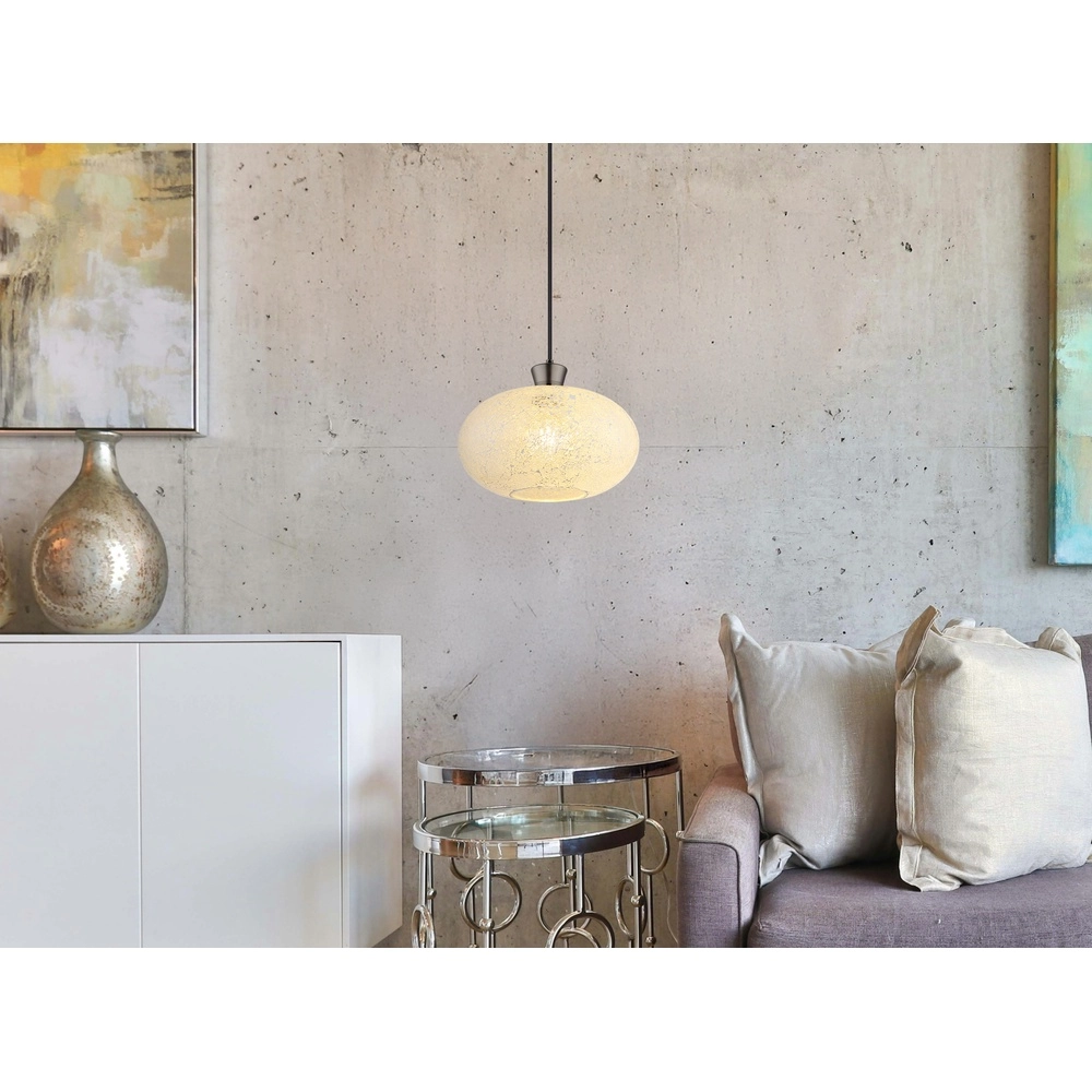 Enkele hanglamp Brokana gunmetal Globo 9007371575466
