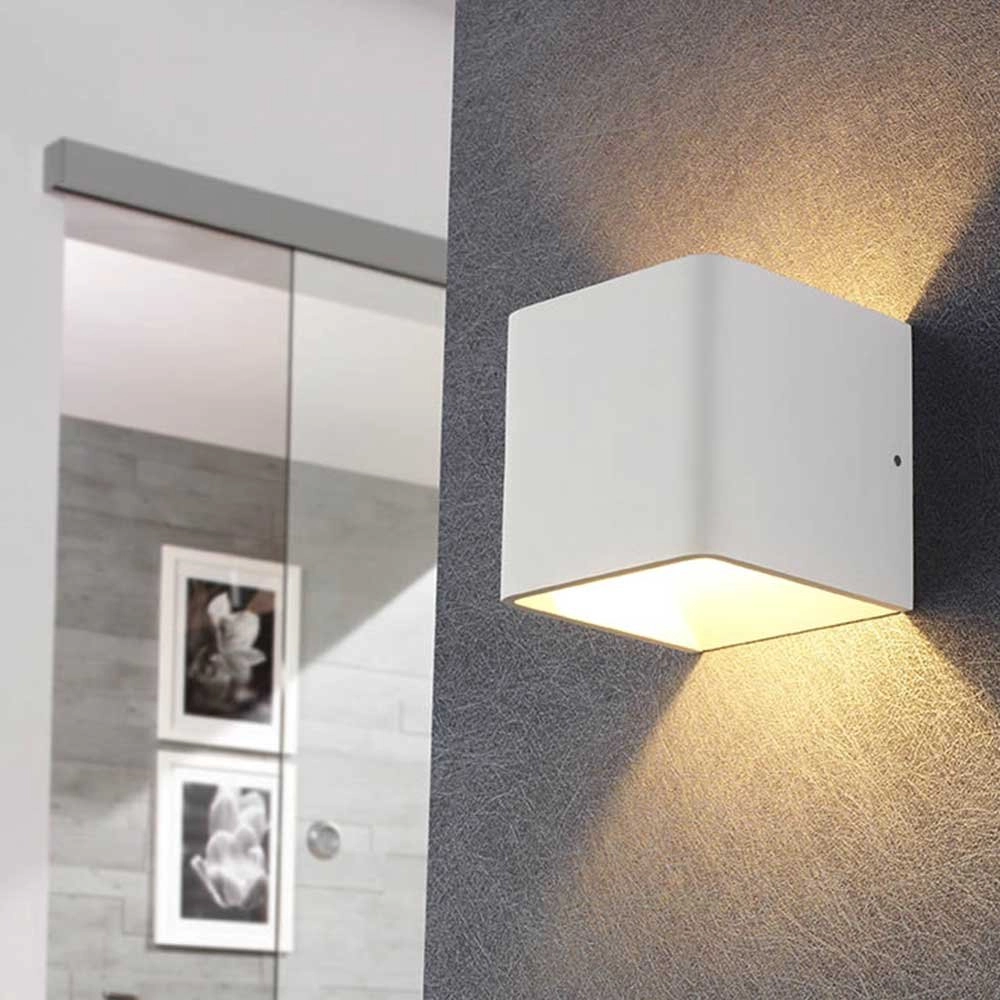 Led up- & downlighter Fulda 6w - 2700K - 10cm wit Artdelight 8719831733583