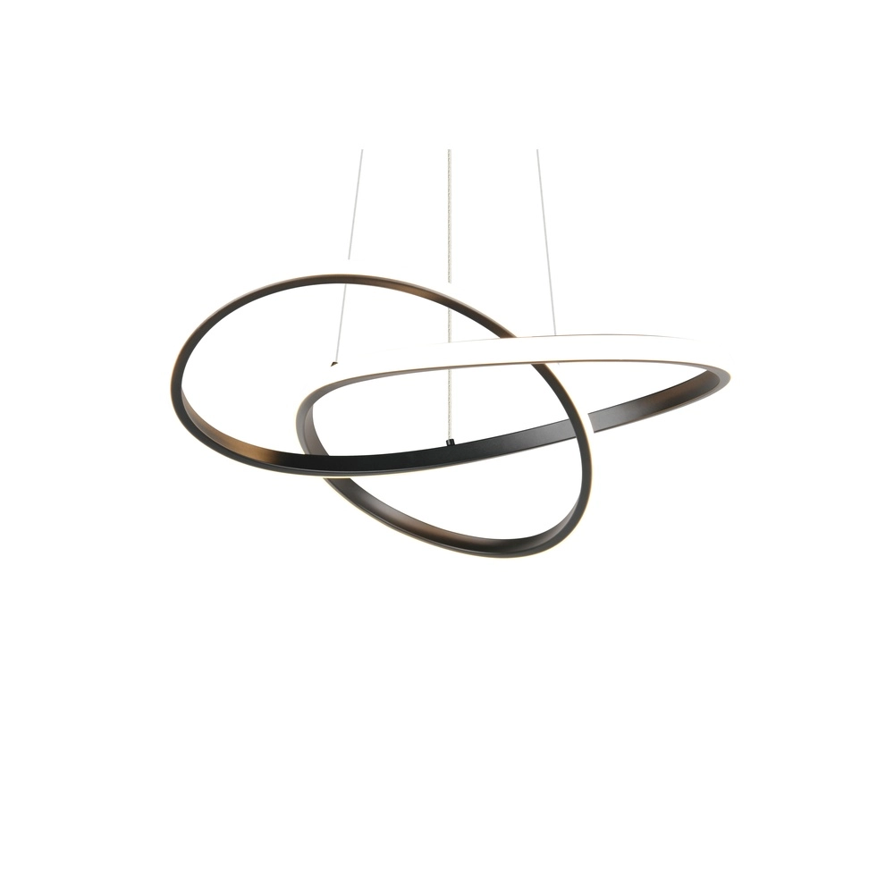 Design hanglamp Mansa zwart Trio 4017807682144