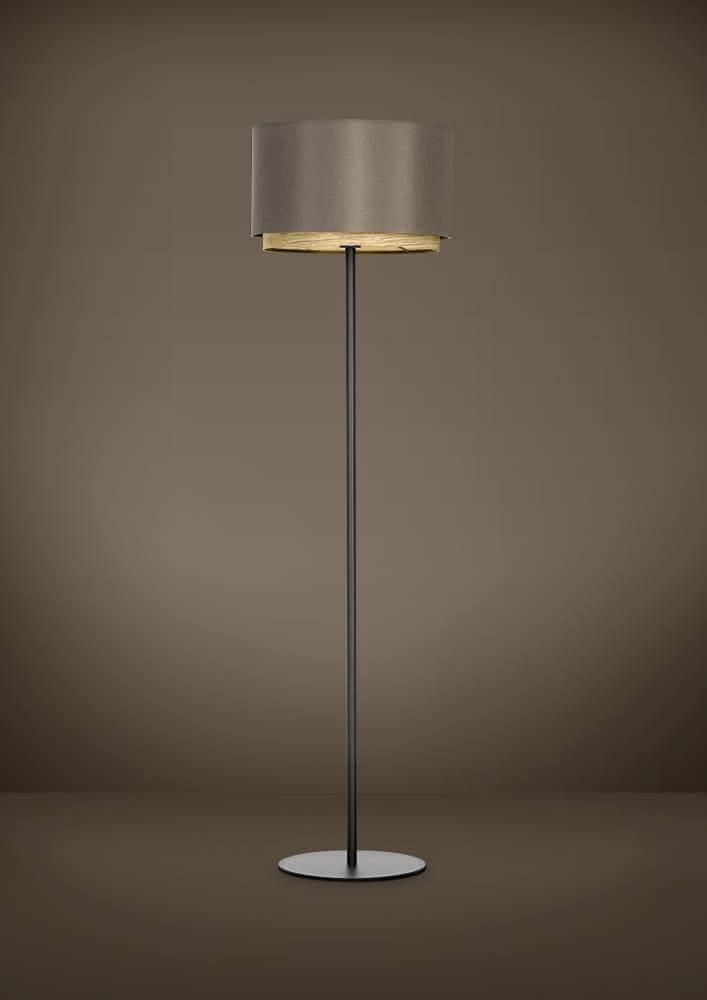 Schemerlamp Marchena cappucino met hout - Ø 42cm Stars of Light 9008606240098