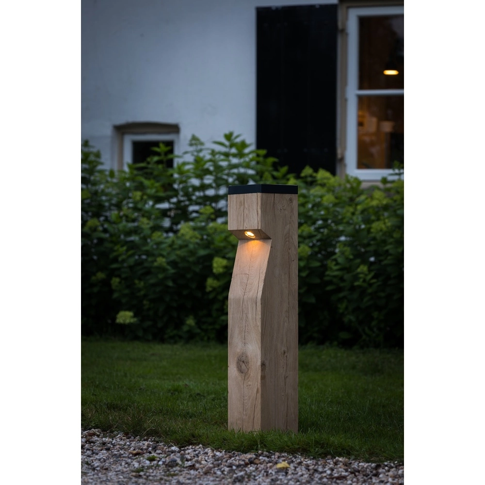 Houten solar padverlichting Eye Solar Accoya - 17,5x17,5x90 -2700K Timberlab 8716803513860