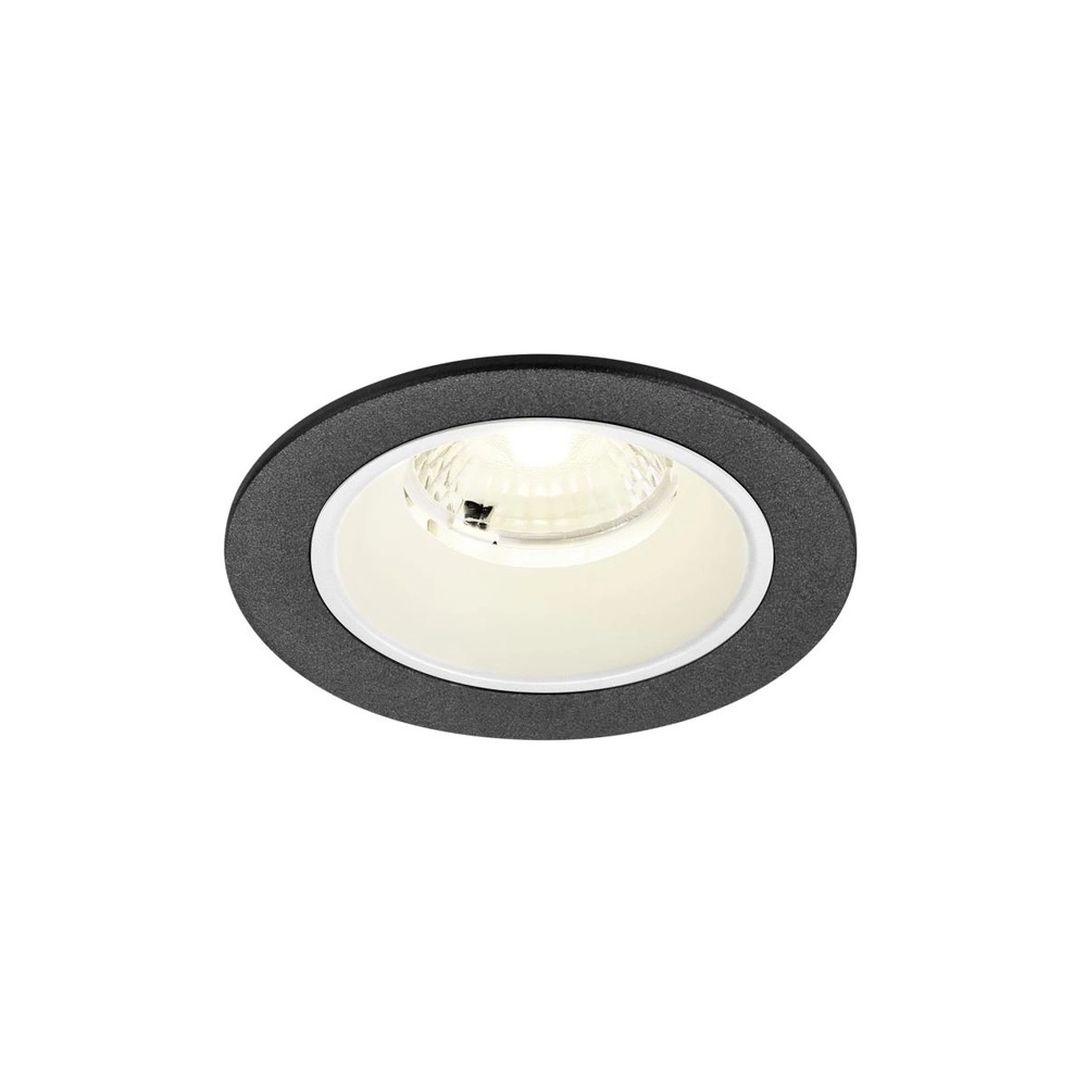 Inbouwspot Numinos S zwart/wit 4000K - 40gr