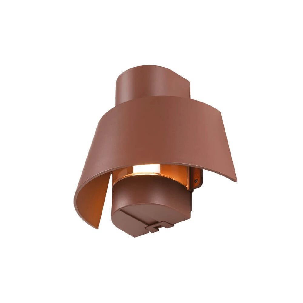 Roestbruine muurlamp Photoni 1x E27