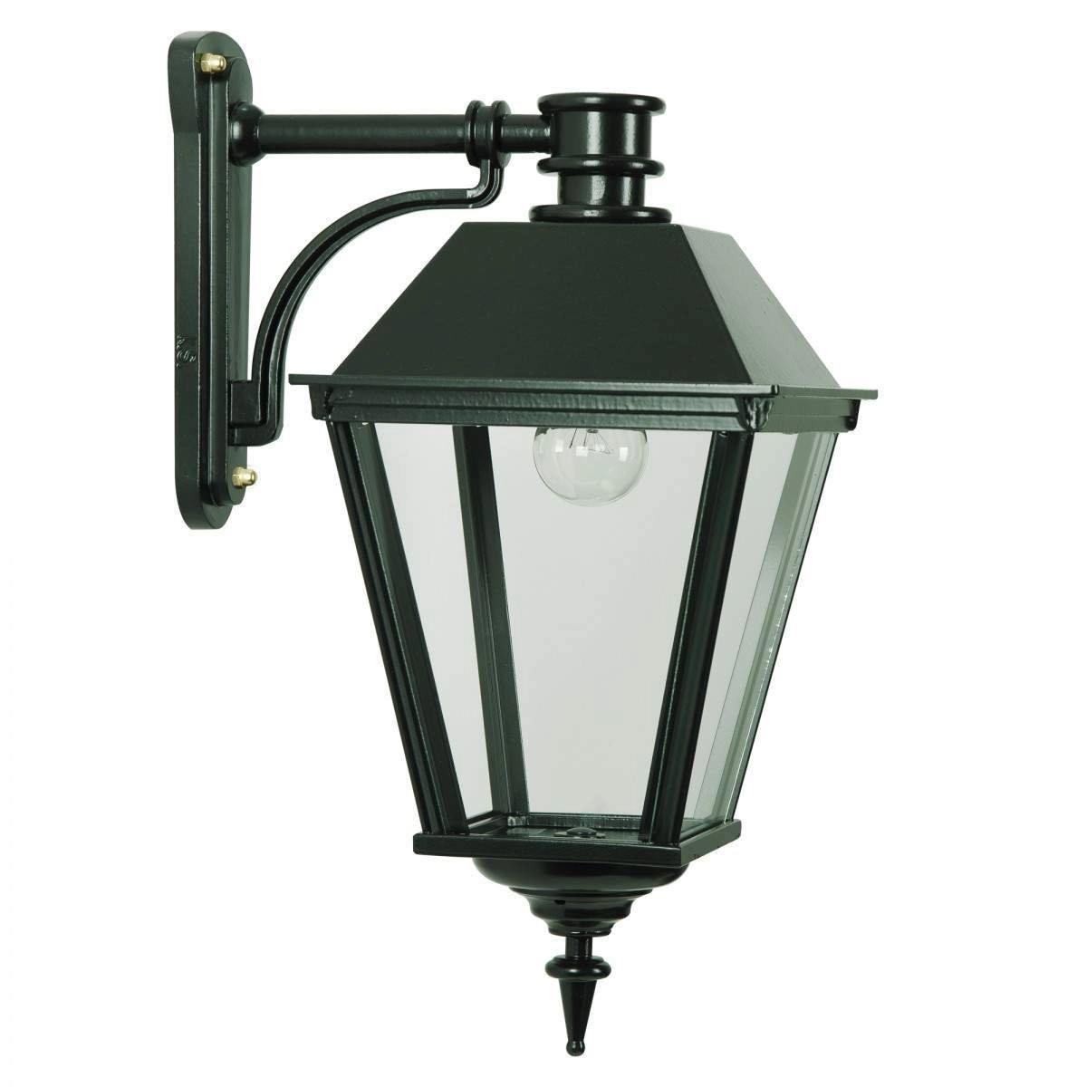 Nostalgic outdoor lamp Halle zwart