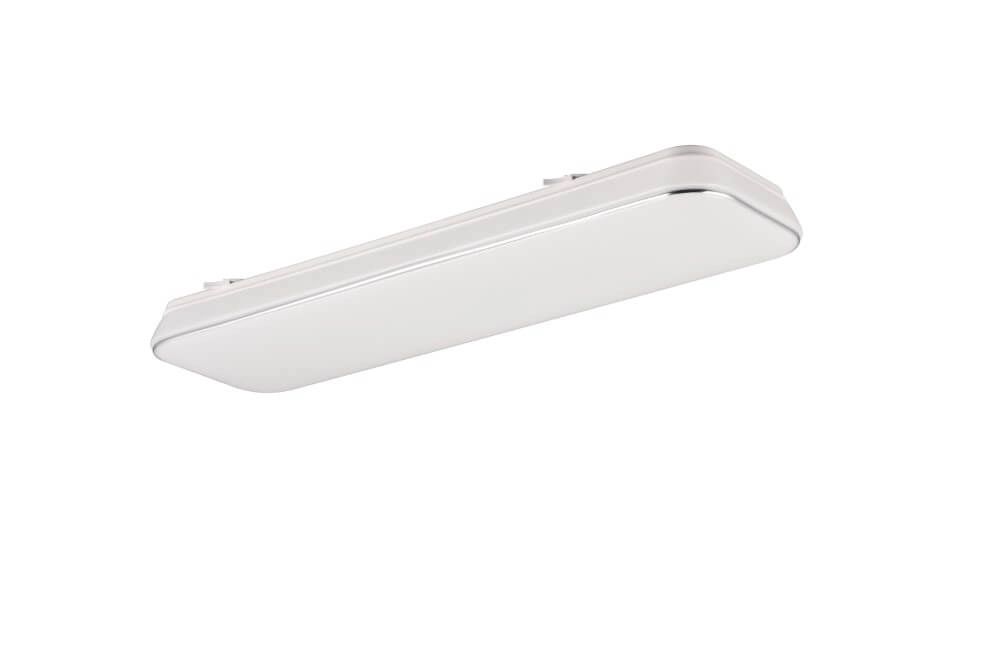 Witte plafonniere Blanca rechthoek 3000K - S