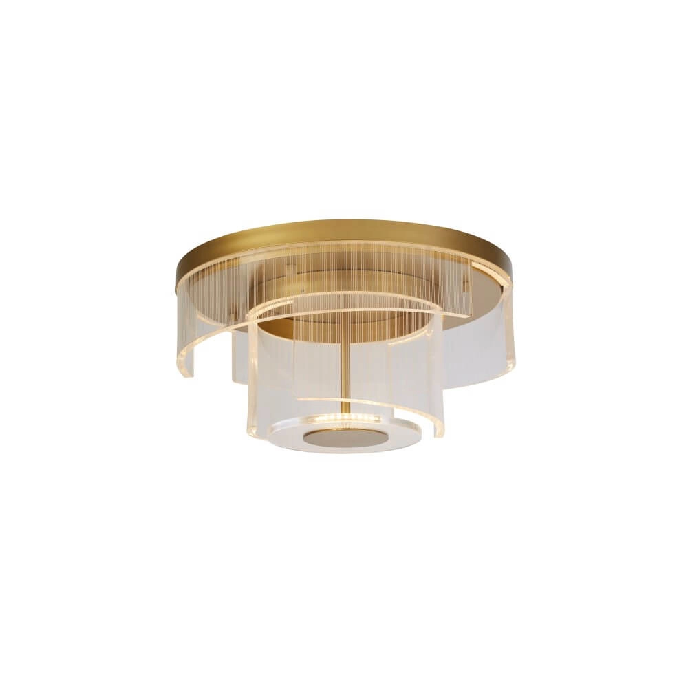 Plafondlamp Deco goud