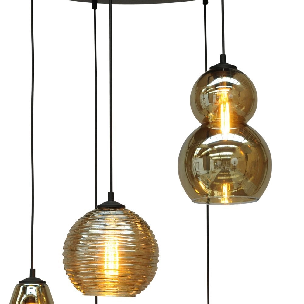 Vide hanglamp Quinto 5 Ø 50cm Masterlight 8718121216539