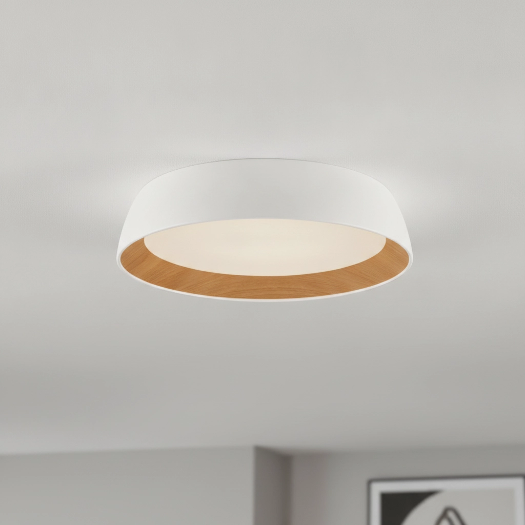 Plafondlamp Sigi  Ø 45cm wit