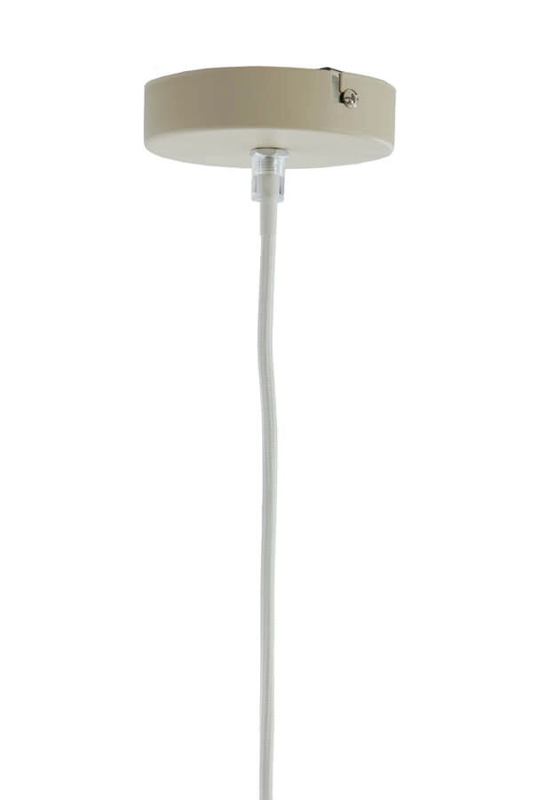 Witte hanglamp Sukau Ø 50cm Light & Living 8717807763749