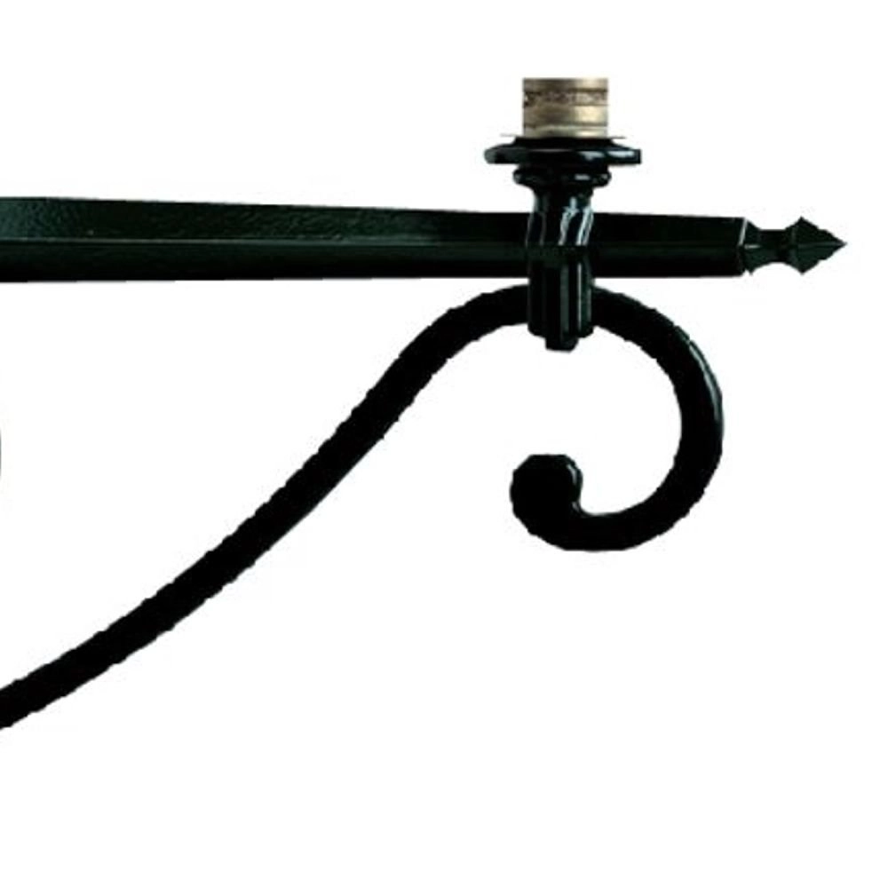 Nostalgic wall support Venlo zwart KS verlichting 8714732571944