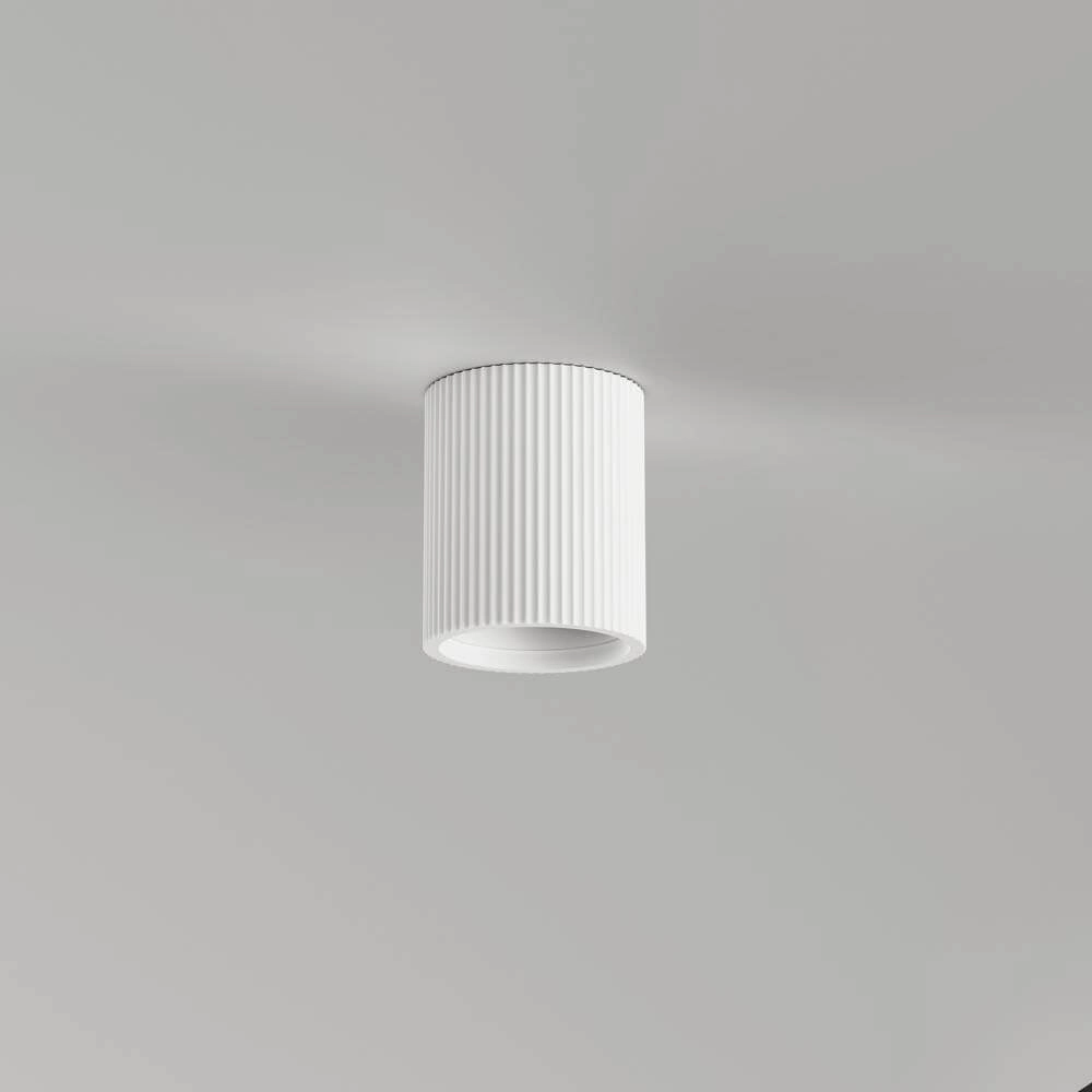 Overschilderbare plafondlamp Toulouse ribbels Artdelight 8720701103115