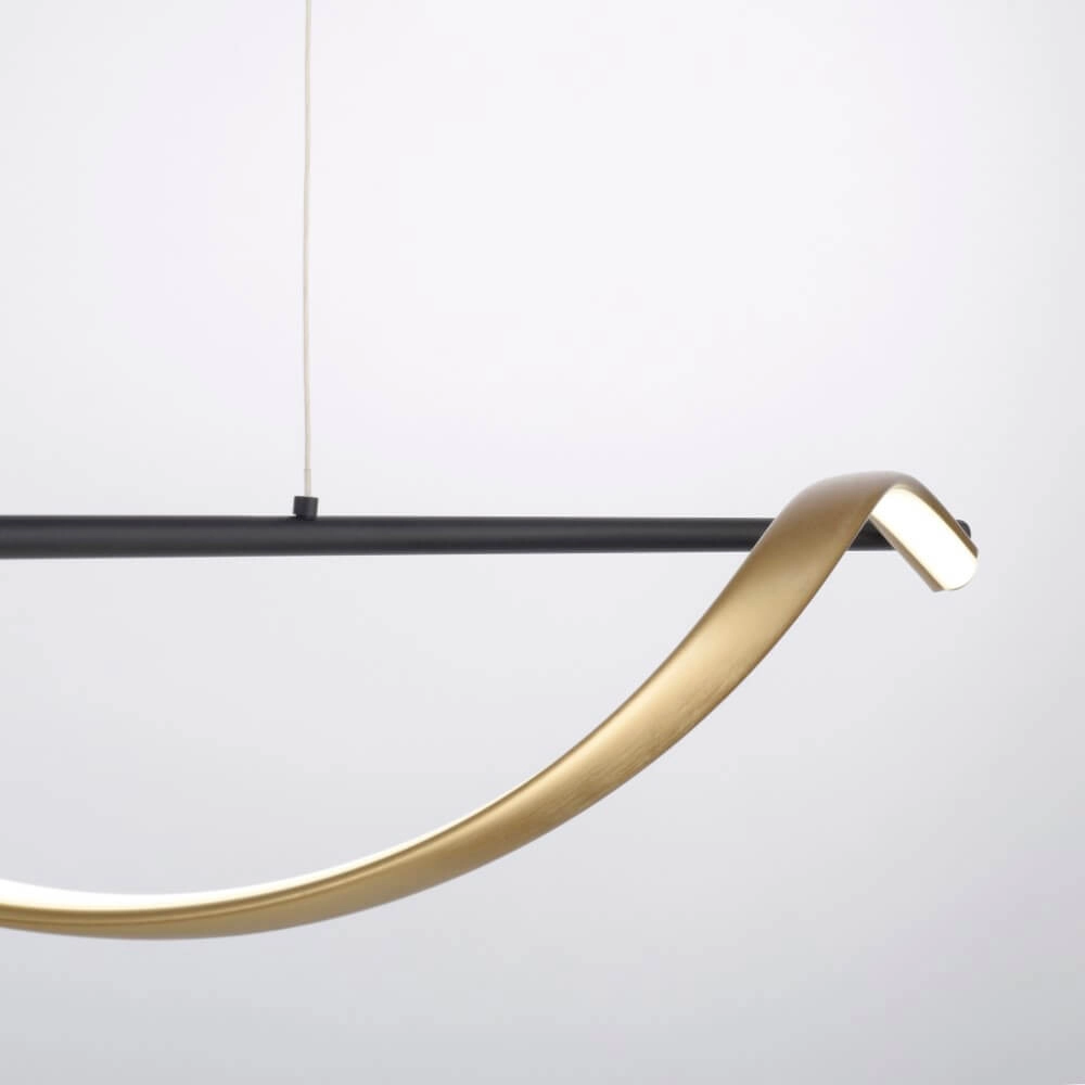 Golvende hanglamp Q-Swing antraciet Paul Neuhaus 4012248373767