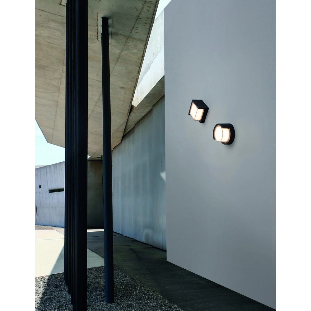 Design wandlamp Max rond grijs Lyora 5212017425911