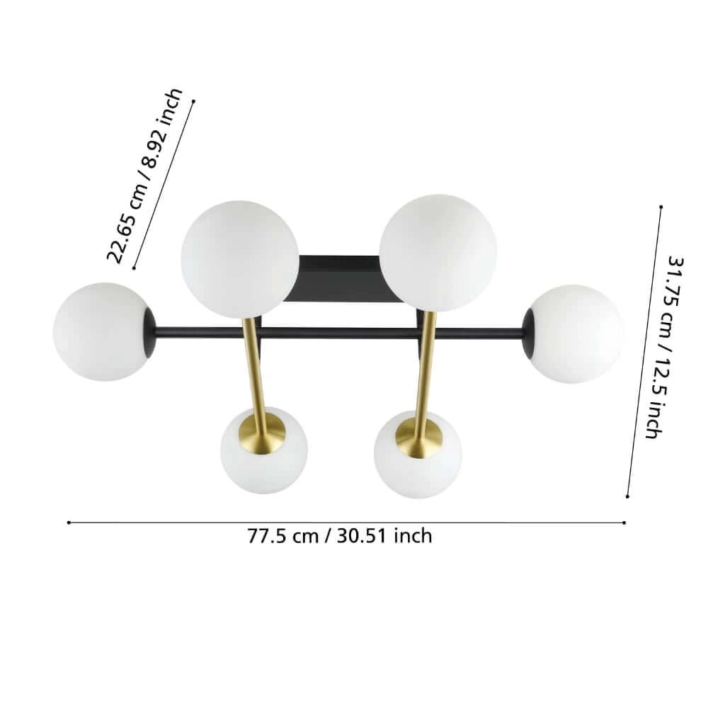 Design plafondlamp Paz 78cm Stars of Light 9008606238828