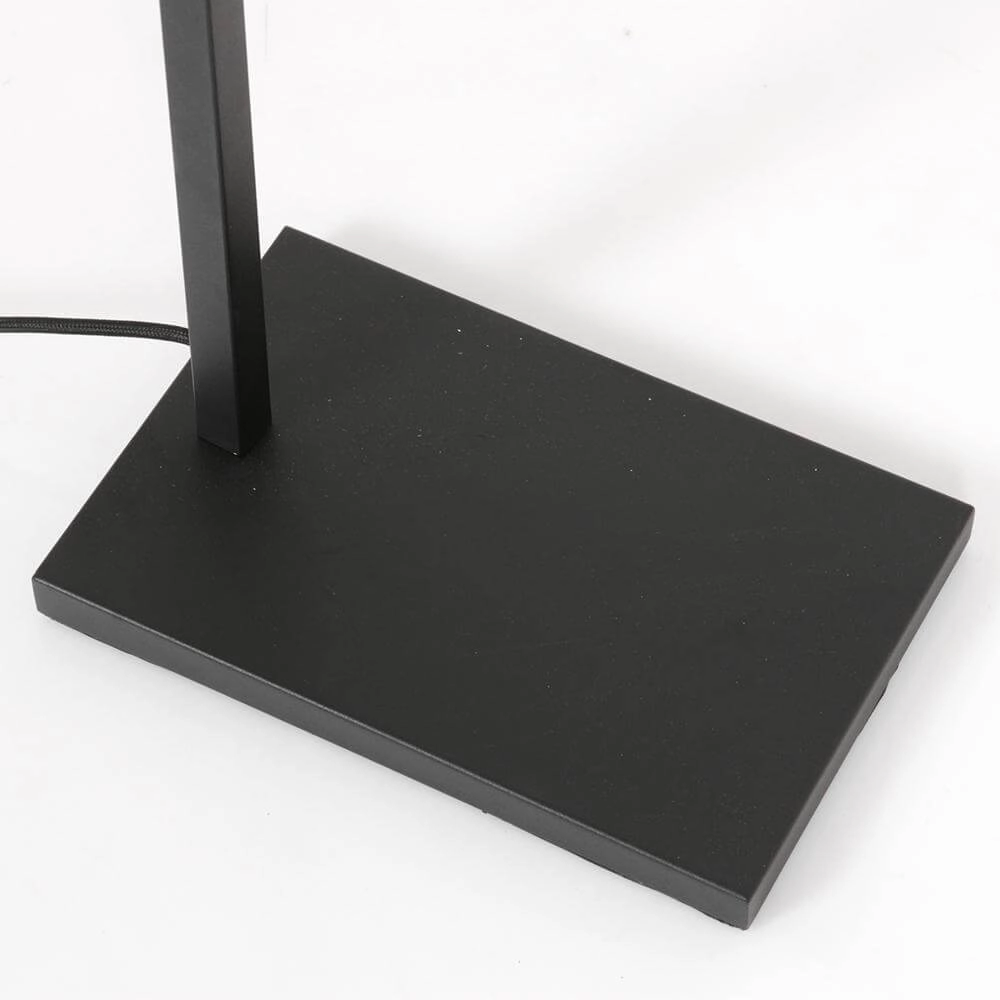 Vloerlamp Stang zwart met bamboe kap Steinhauer 8712746172041