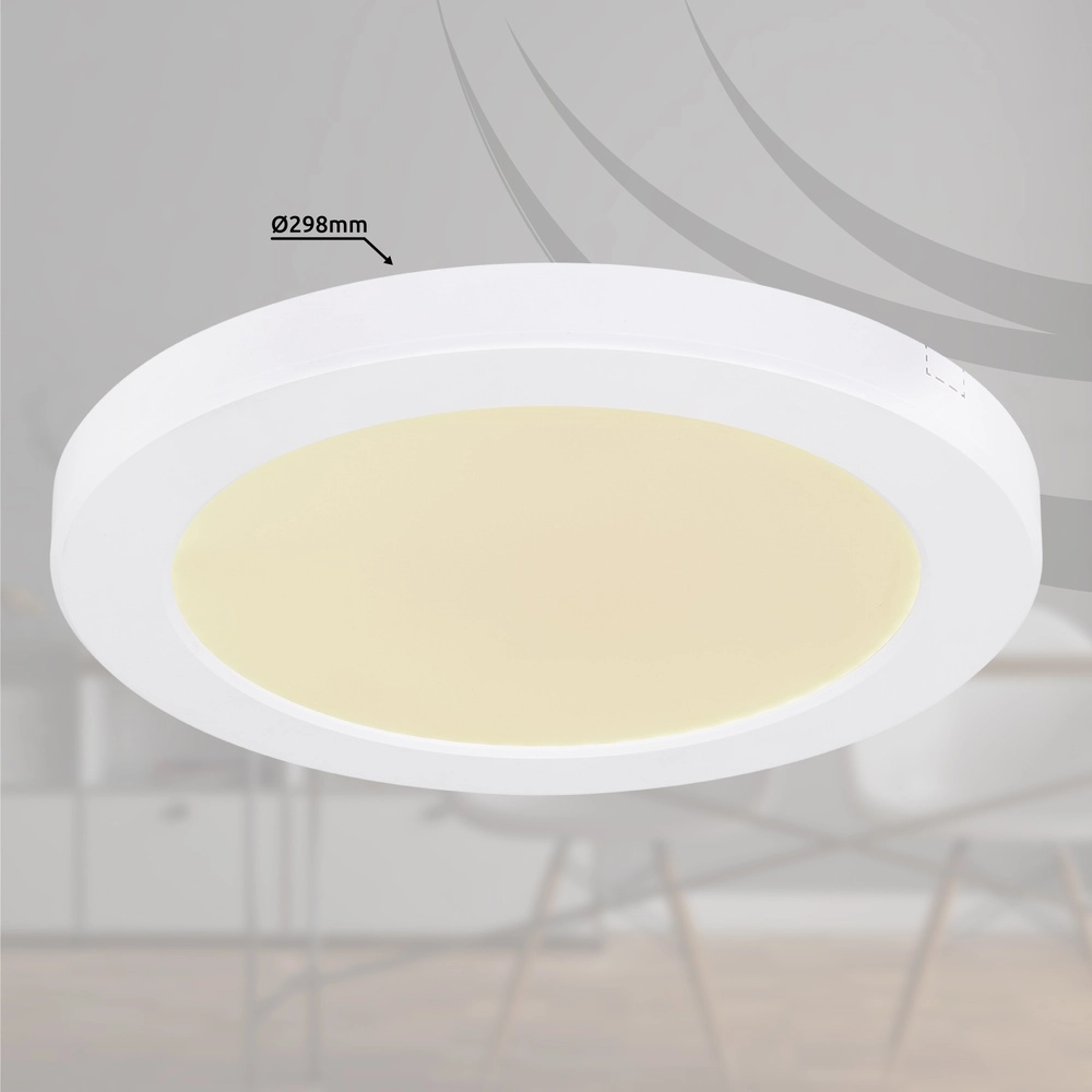 Design plafonniere Lasse zwart Ø 29,8cm Globo 9007371414161