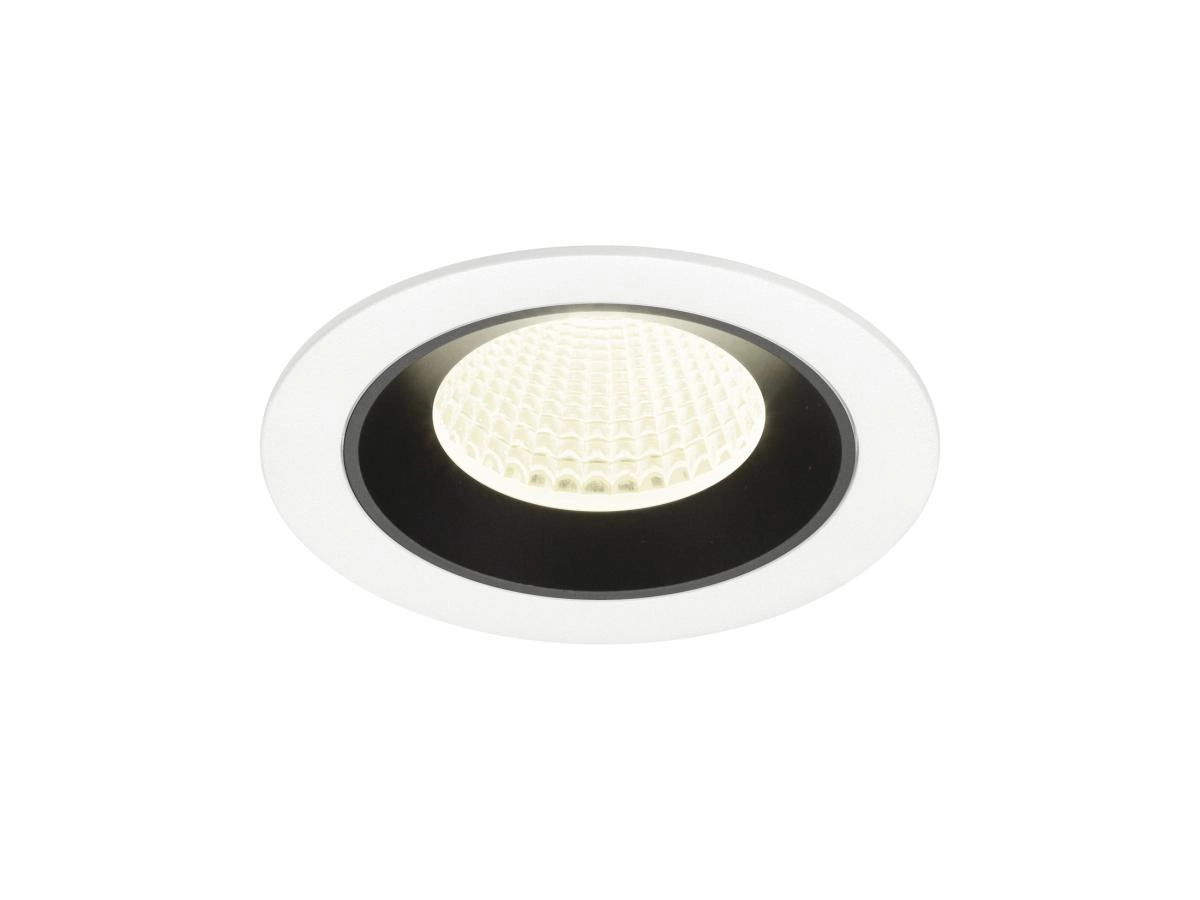 Inbouwspot Numinos M wit/zwart 4000K - 40gr