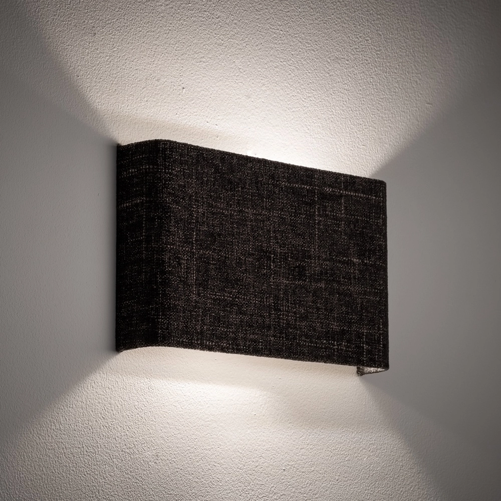 Wandlamp Amarela zwart melange Lyora 5903139116626