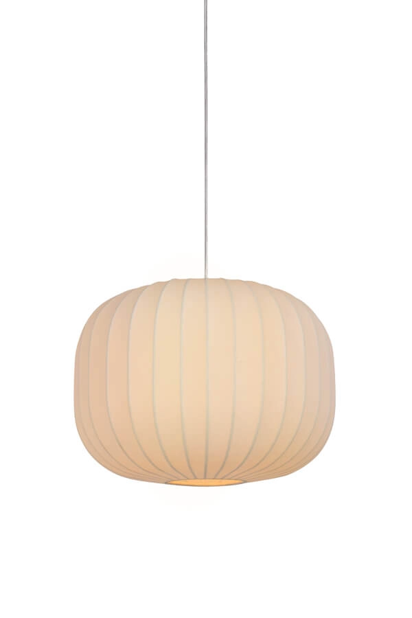 Japandi hanglamp Lexa wit Ø 35cm