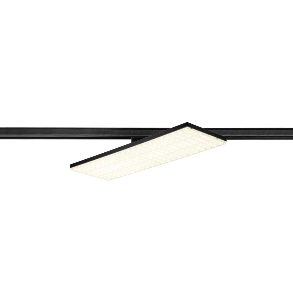 Rail armatuur Sight Panel 3-fase zwart 3000K SLV 4024163305310
