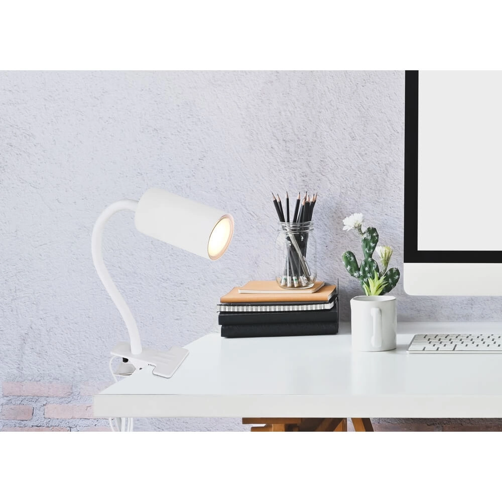 Witte klemlamp Robby Globo 9007371433889