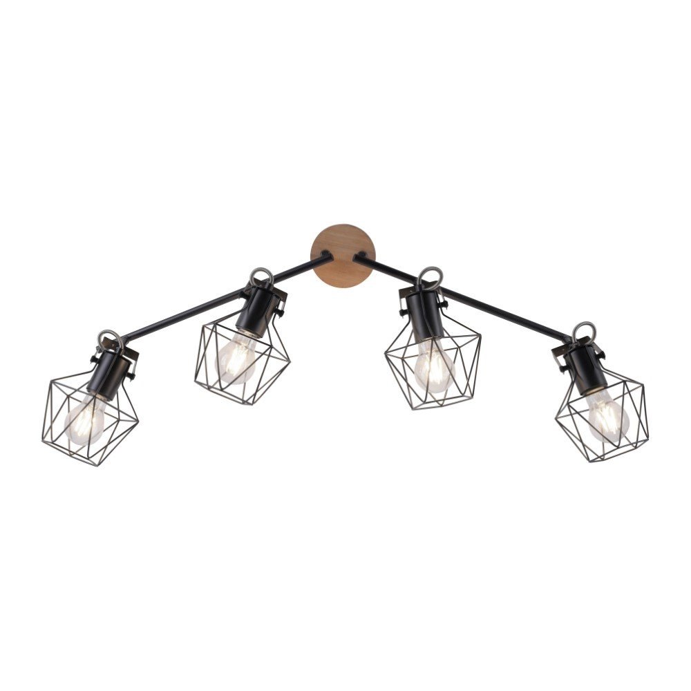 Landelijke plafondlamp Jaro Just Light 4043689971380