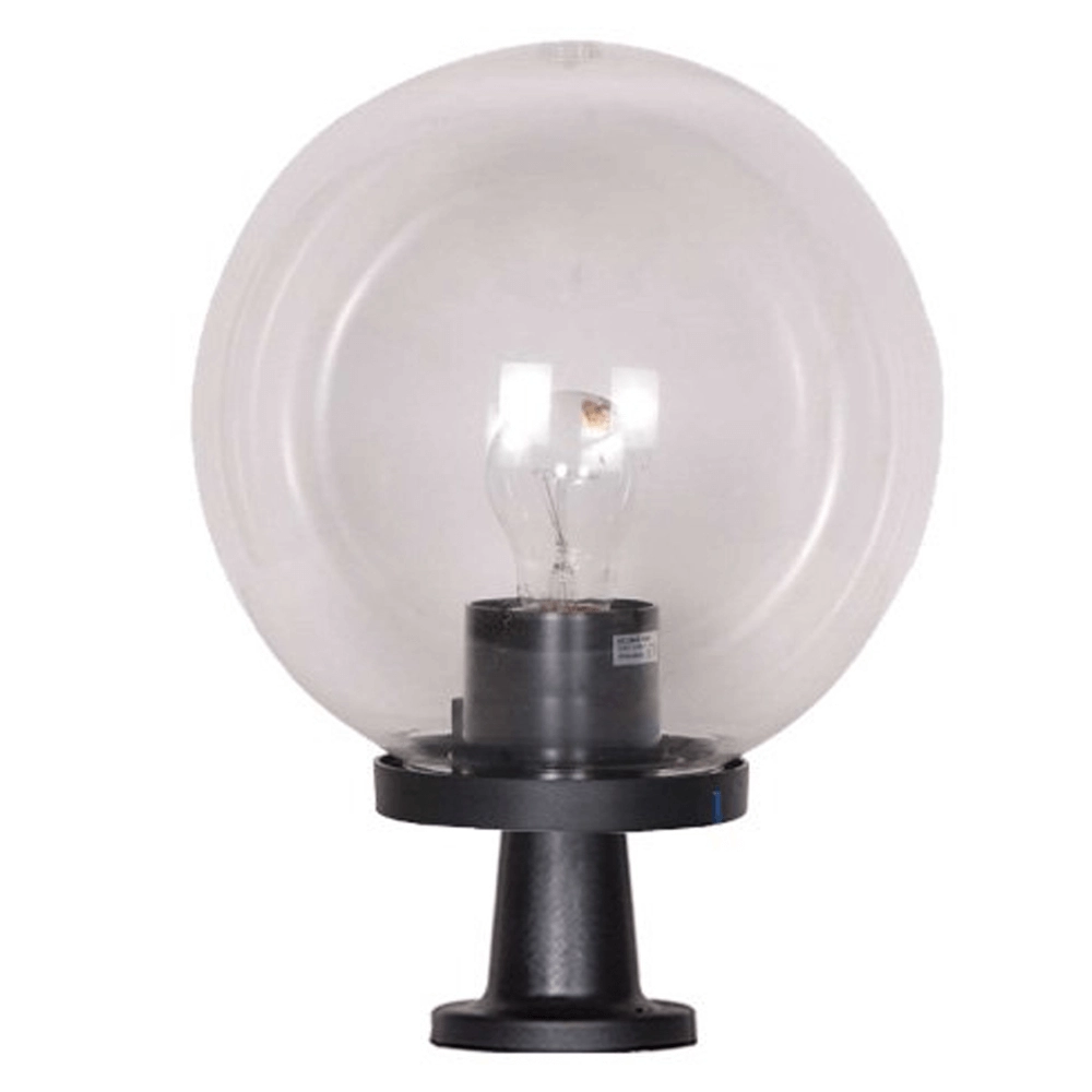 Bol lamp Bolano 48cm. sokkel clear