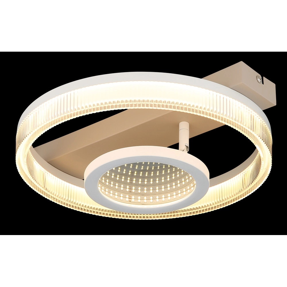Moderne plafondlamp Zara zand bruin 36cm Globo 9007371567072