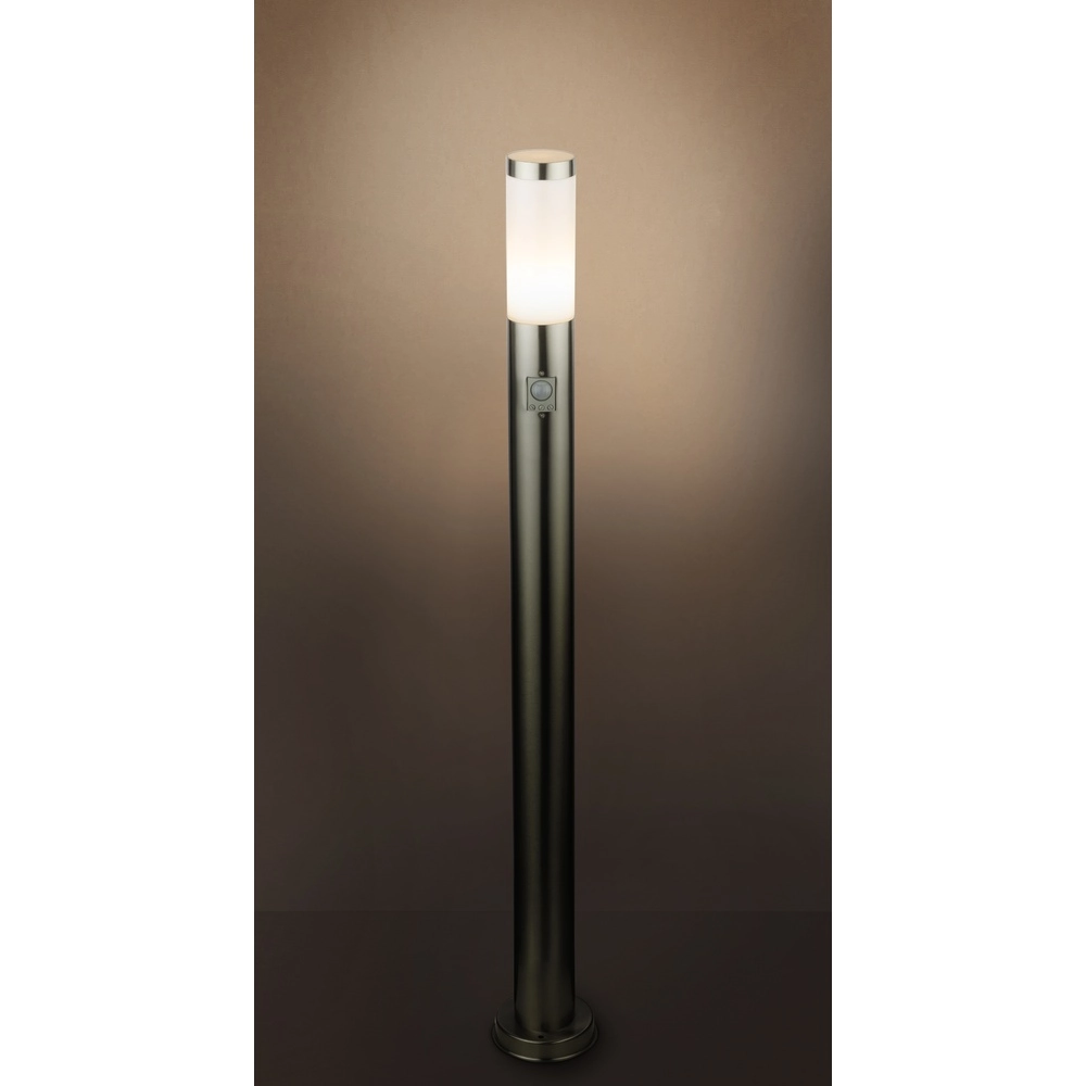 Padverlichting Boston RVS met sensor Globo 9007371118465
