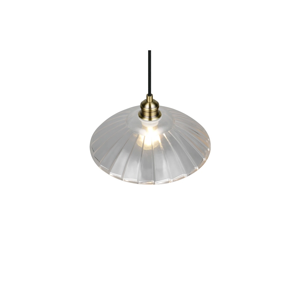 Klassieke hanglamp Eluna oud messing Trio 4017807682465
