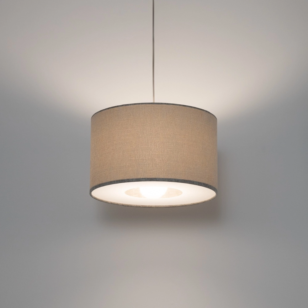 Hanglamp Cedro zand bruin Ø 40cm Lyora 5903139116640