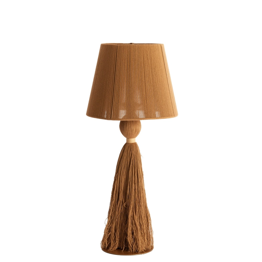 Schemerlamp Espino Ø 31cm - okergeel