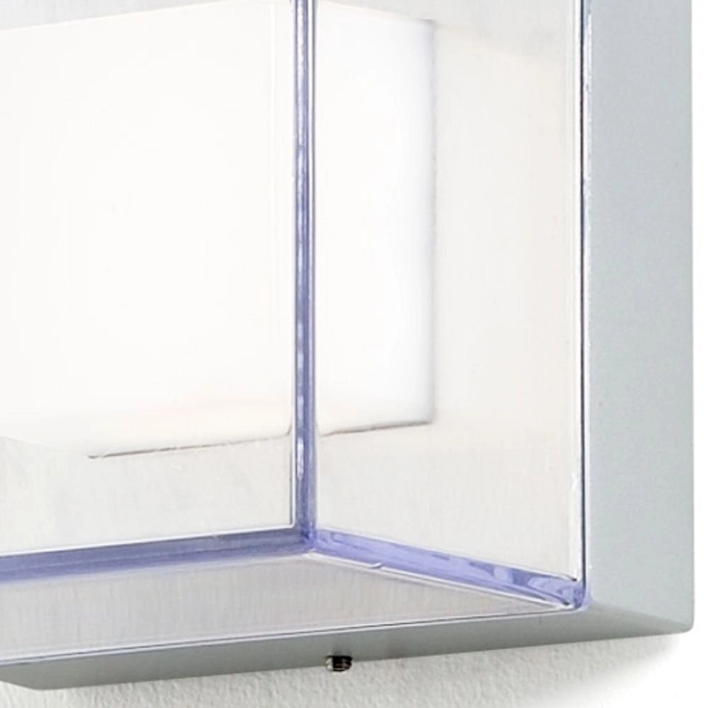 Led buitenlamp Sanremo 14cm zilvergrijs KonstSmide 7318307924312