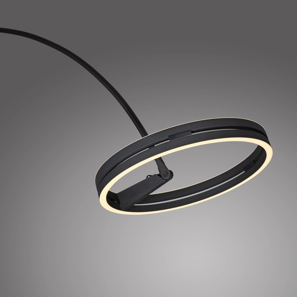 Strakke booglamp Pure Loop-Bow verstelbaar - black pearl Paul Neuhaus 4012248397152