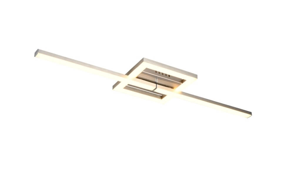 Nikkel plafondlamp Viale design Trio 4017807598087