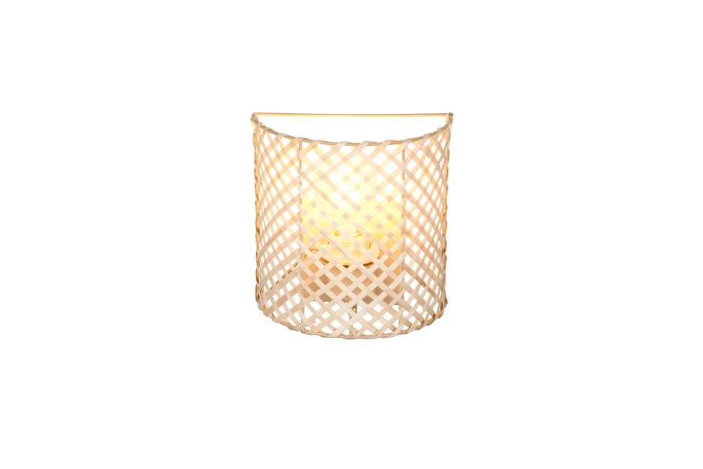 Japandi wandlamp Bina crème Trio 4017807636215
