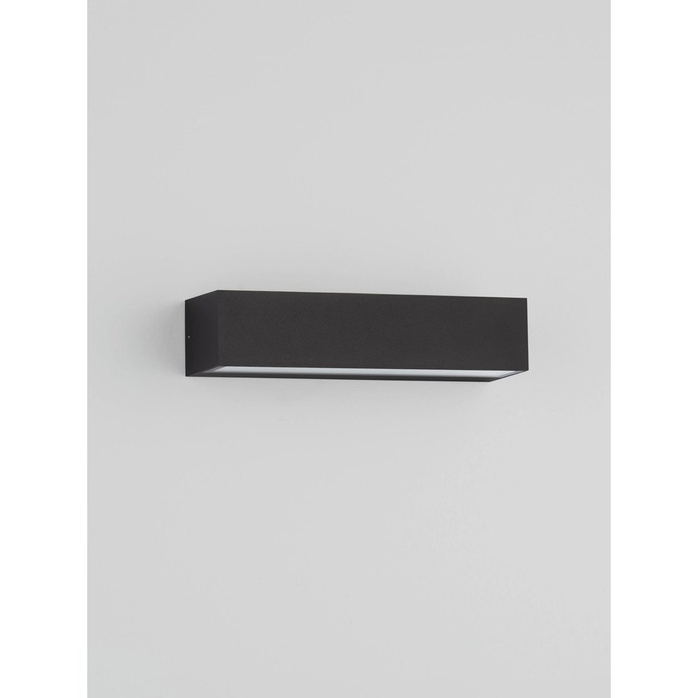 Strakke wandlamp Lane zwart 22cm - 21W Lyora 5212017496737