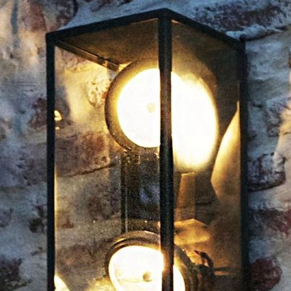 Muurlamp Vitrine 2L AR111 landelijke stijl Authentage 8716803505346
