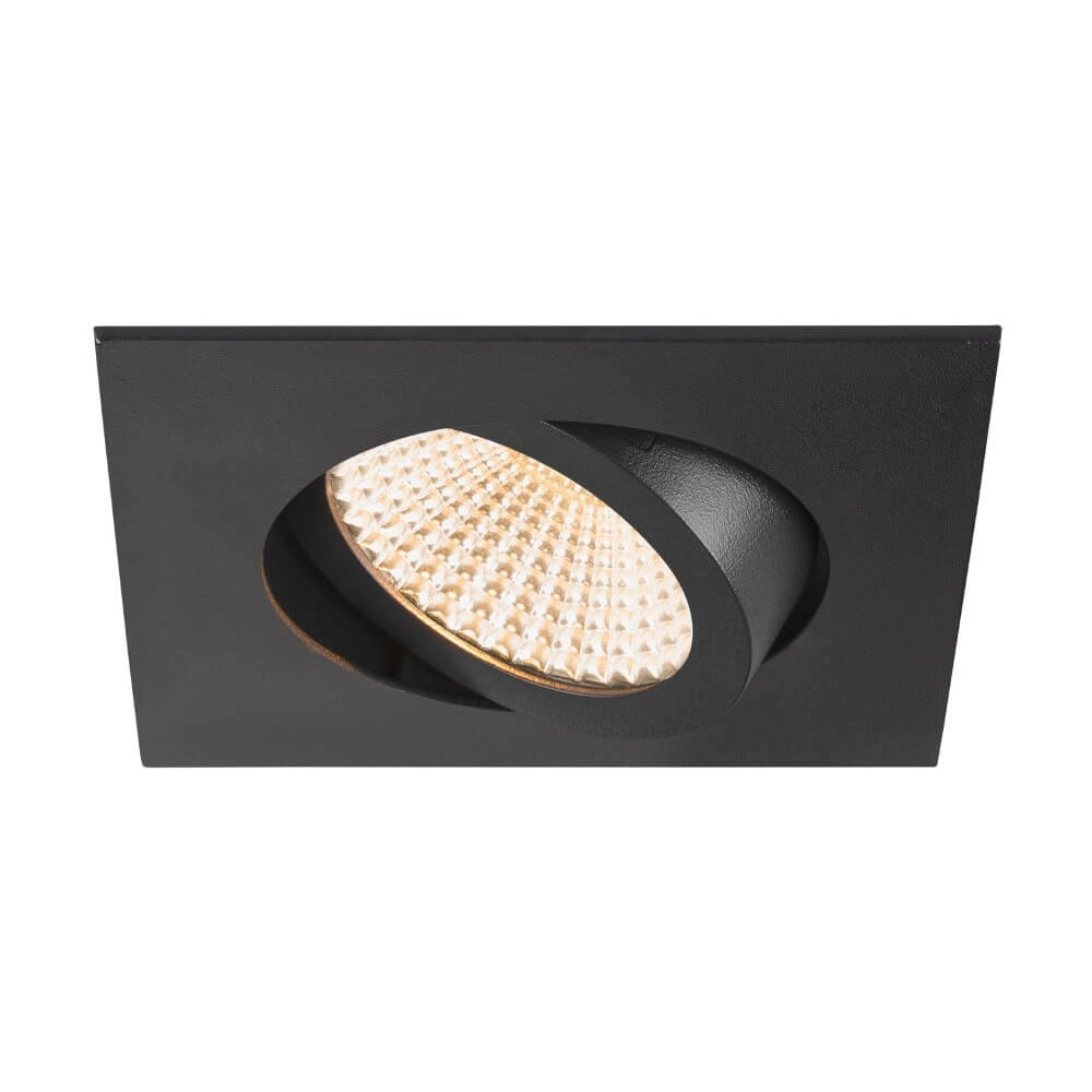 Vierkante led spot New Tria Uni zwart - CCT - 600lm - 60g SLV 4024163277273