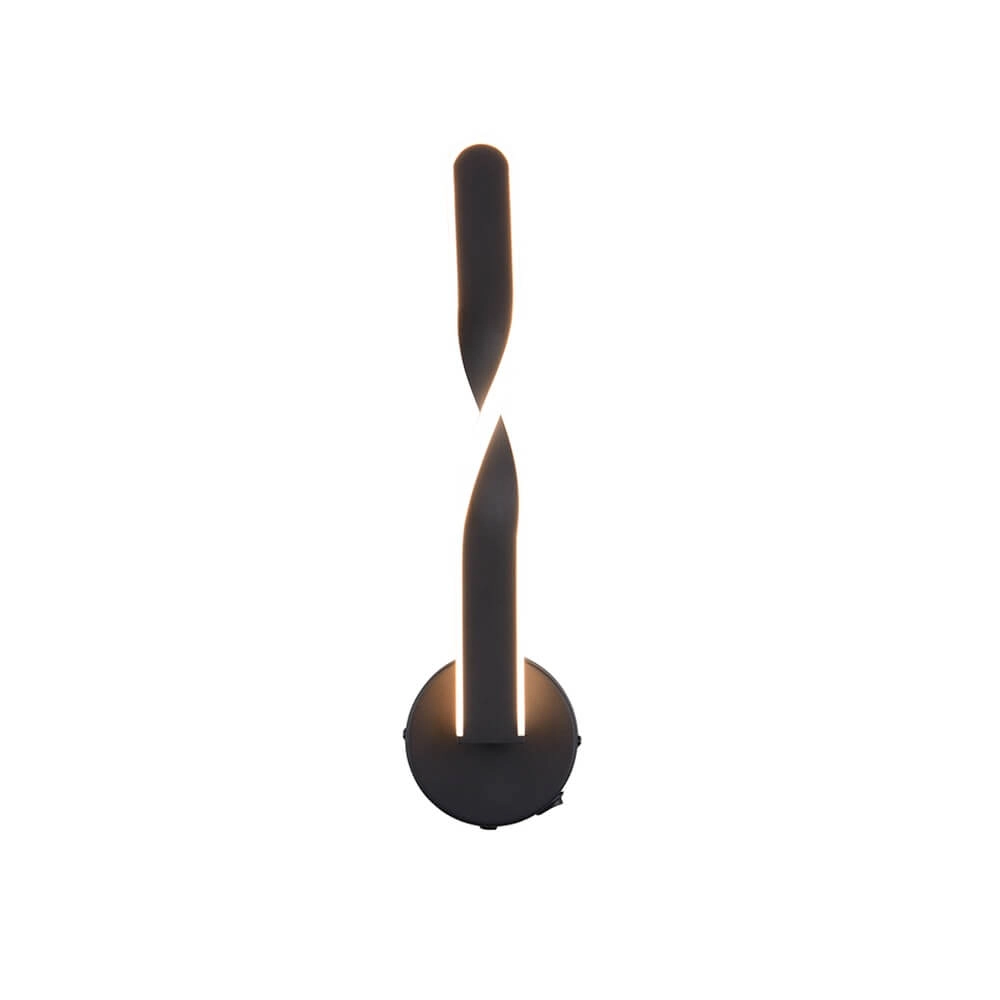 Design wandlamp Ginko zwart Trio 4017807642445