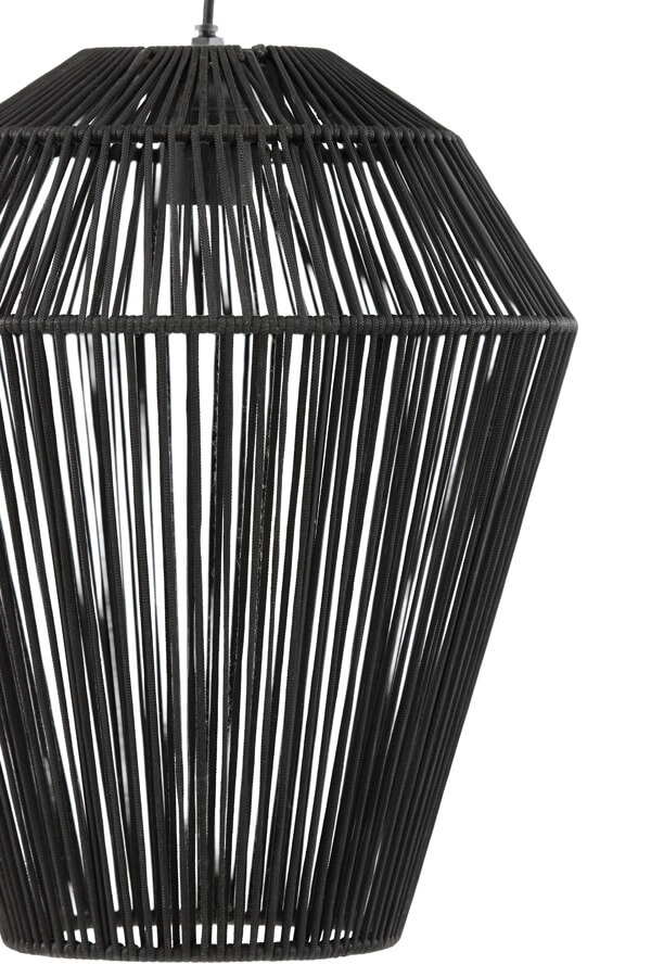 Bohemian hanglamp Deya zwart Ø 30cm Light & Living 8717807681142