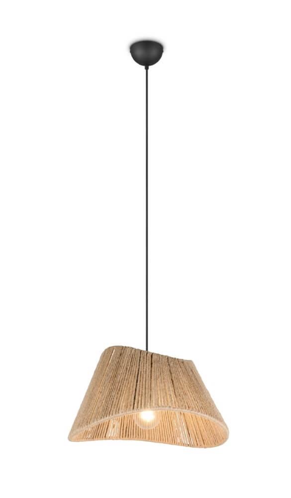 Japandi hanglamp Valerie rotan Ø 52cm