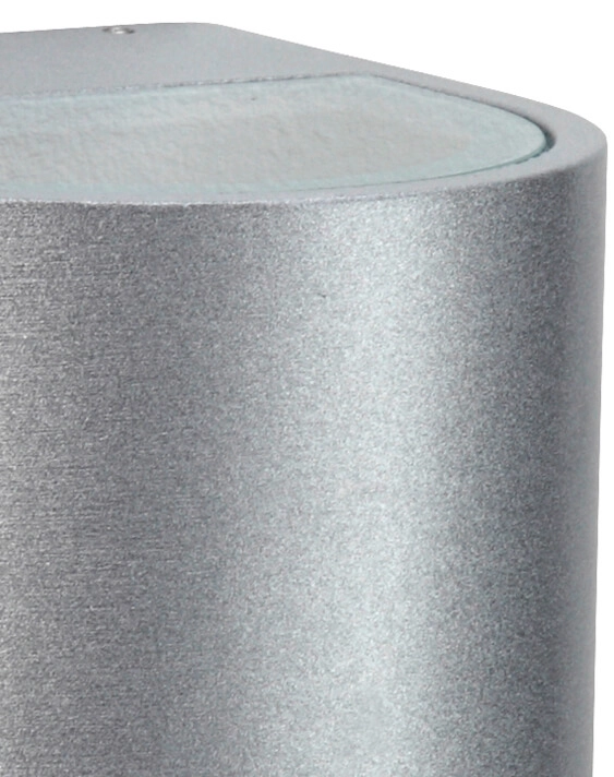 Led muurlamp Newton zilvergrijs Albert 4007235924022