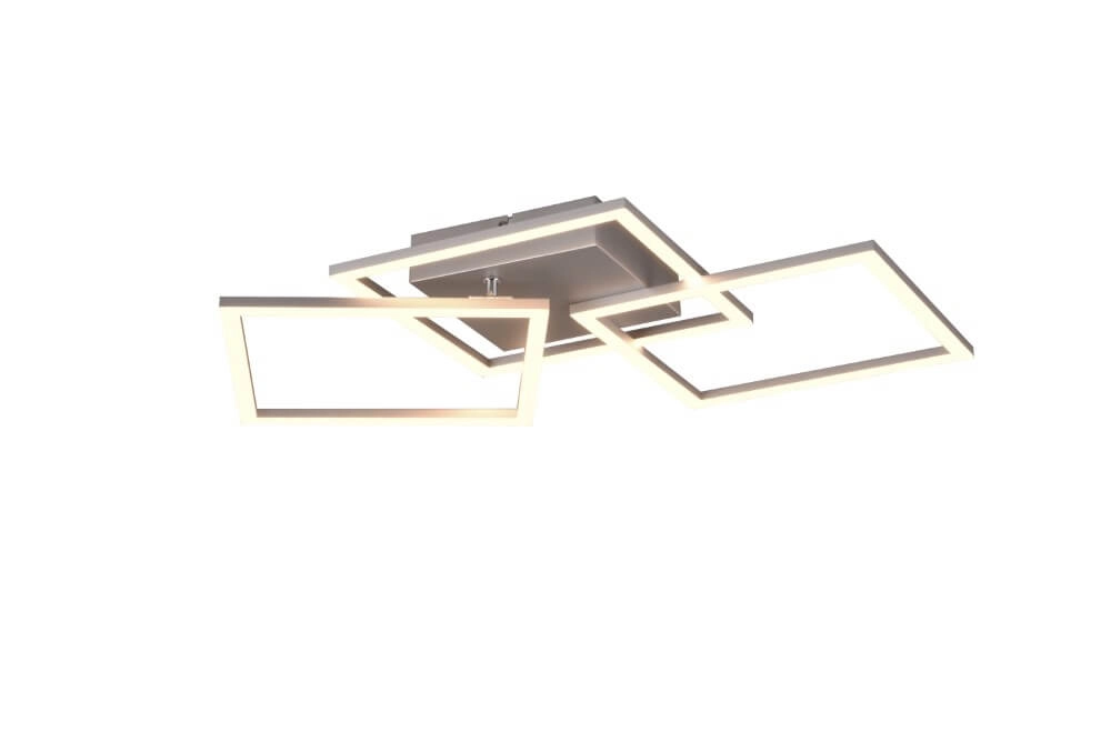 Grijze plafondlamp Trail design Trio 4017807577136